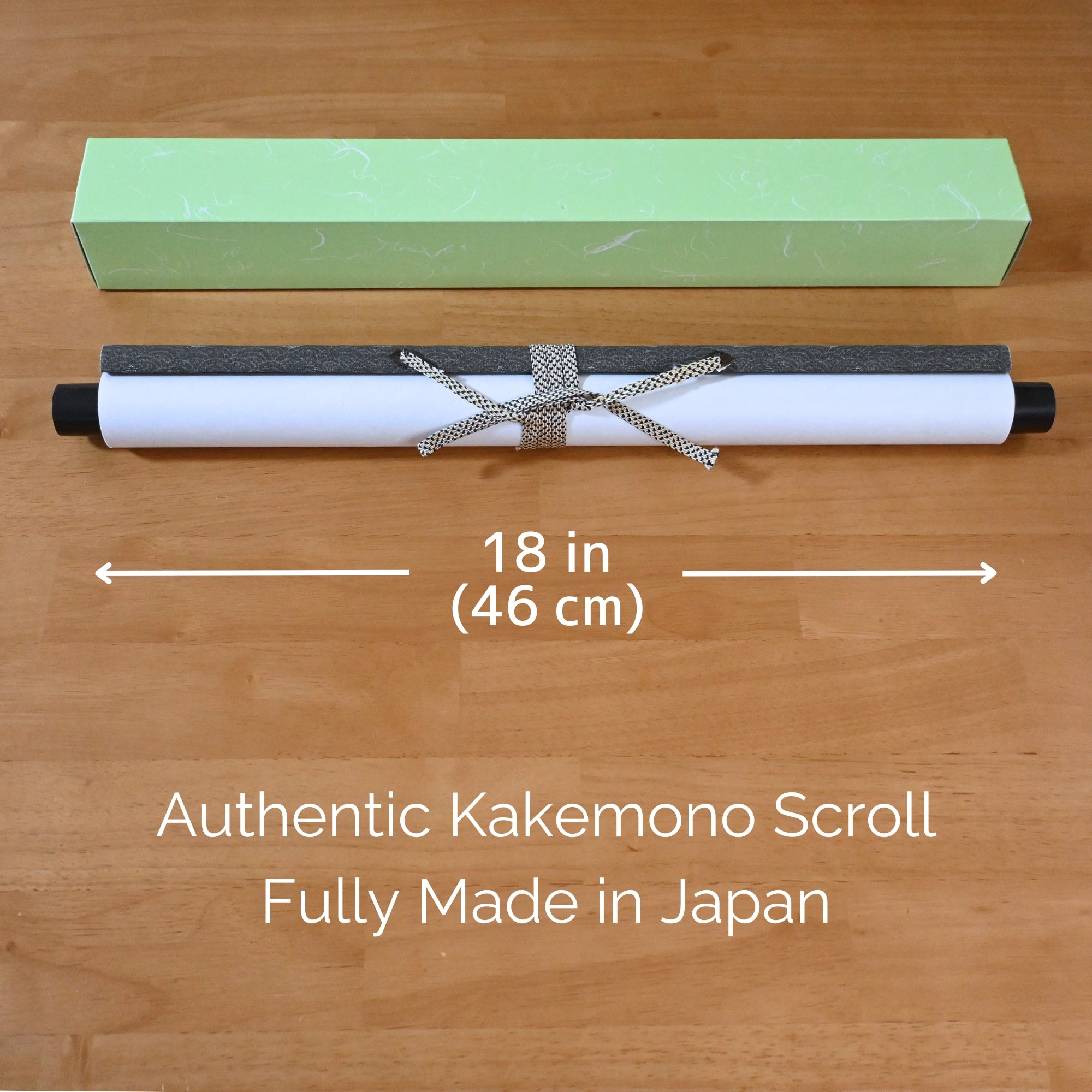 Arti Marziali Giapponesi Ichiban Kakemono Wall Scroll – Illustrazione Cintura Nera