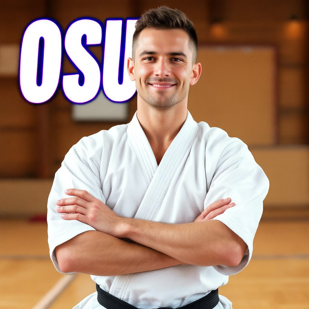 OSU!? — La parola che ogni appassionato di karate conosce (押忍) di Kumagon