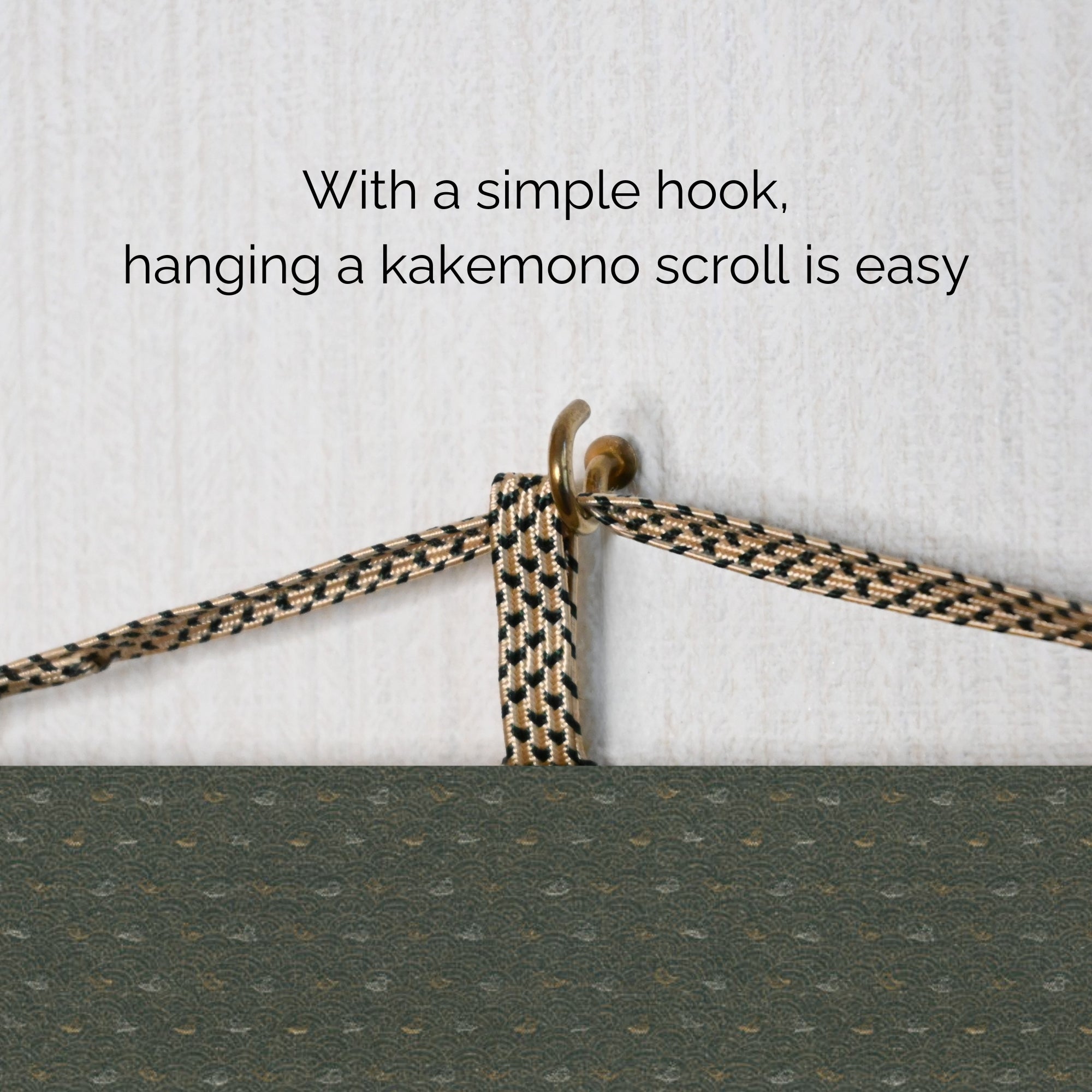 Arti Marziali Giapponesi Ichiban Kakemono Wall Scroll – Illustrazione Cintura Nera 