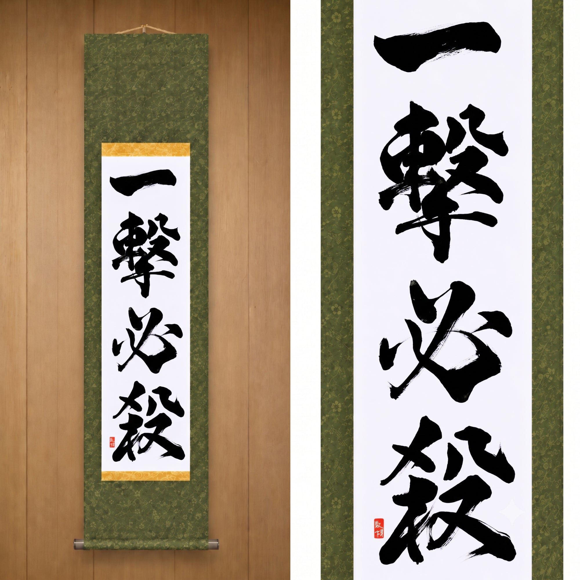 Un colpo, vittoria certa — 一撃必殺 (Ichigeki Hissatsu) 
