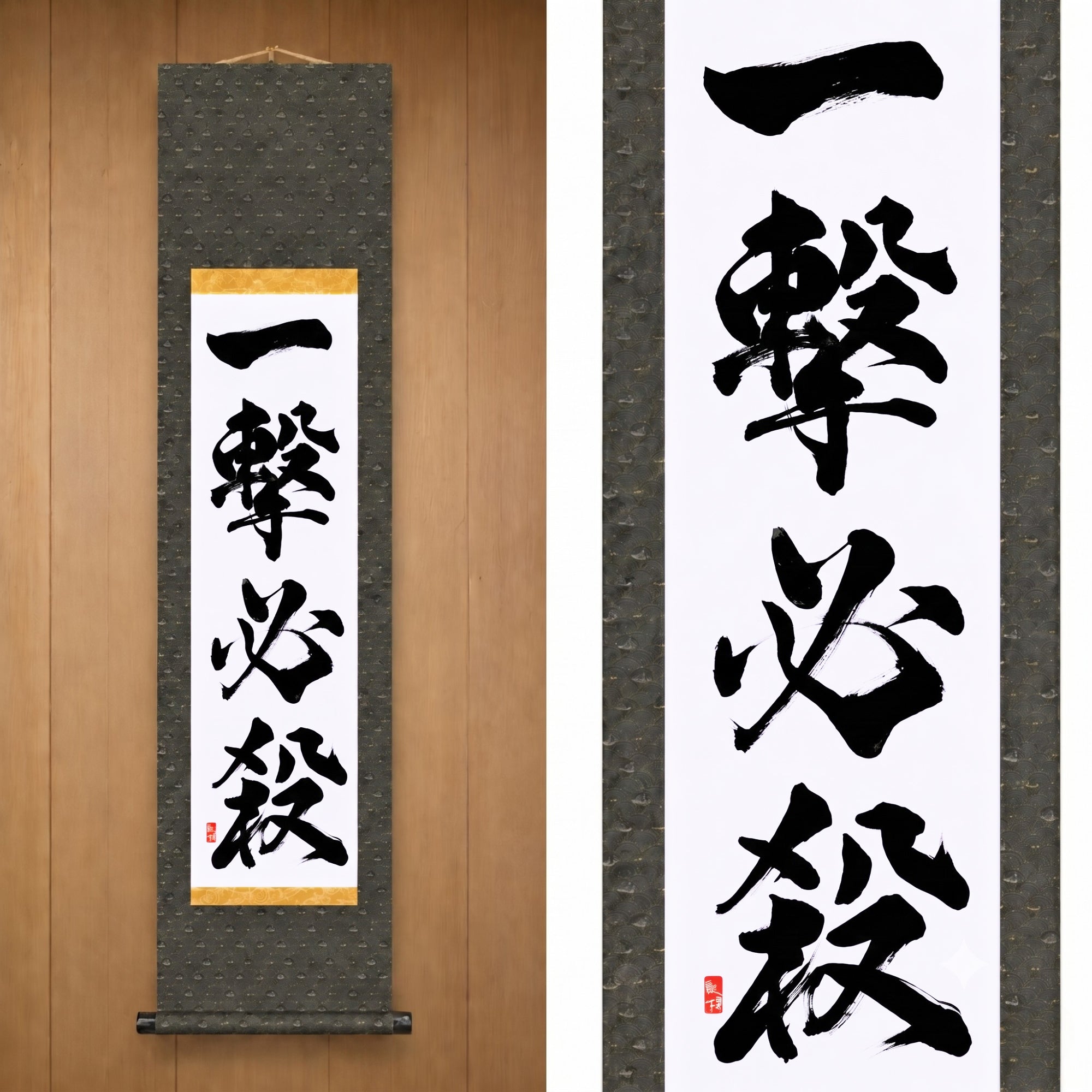 Un colpo, vittoria certa — 一撃必殺 (Ichigeki Hissatsu) 